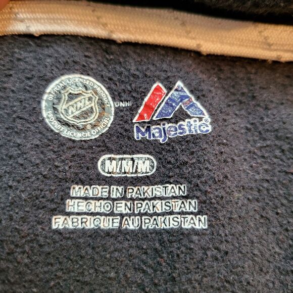 Majestic NHL Red Wings Stitched Hockey Hoodie Pullover Sweatshirt Mens Medium - Picture 4 of 8